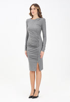 PINKO Abito midi grigio da donna 106126A2ZU I76 PINKO 