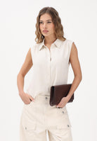 ONLY Camicia smanicata beige da donna 15367416 MO ONLY 