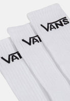 VANS Calzini Classic (3 paia) bianchi per uomo e donna VN000F0XWHT1 . VANS 