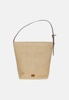PINKO Borsa a spalla in rafia beige da donna 106834A391 HH2A PINKO 