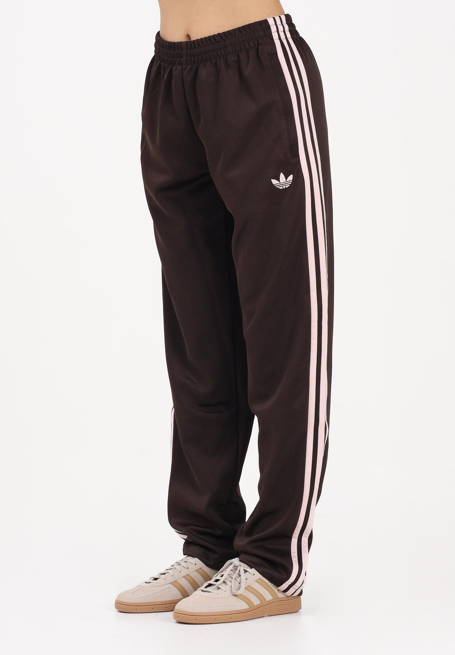 ADIDAS ORIGINALS Pantalone sportivo Regular marrone e rosa da donna KE3519 . ADIDAS ORIGINALS 