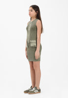 DIESEL Abito corto Dameryn verde militare per donna, ragazze e bambine J02631KYA0D K511 DIESEL 