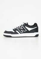 NEW BALANCE Sneakers 480 bianche e nere per uomo e donna GSB480BW . NEW BALANCE 