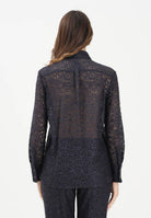 MAX MARA Camicia a manica lunga MSTGALA blu da donna realizzata in pizzo floreale 2616111021600 002 MAX MARA 