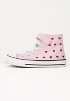 CONVERSE Sneakers Chuck Taylor All Star Easy-On Valentine's Day rosa da bambina A19066C . CONVERSE 
