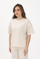 PUMA T-shirt a manica corta HER Oversized panna da donna 691883 87 PUMA 