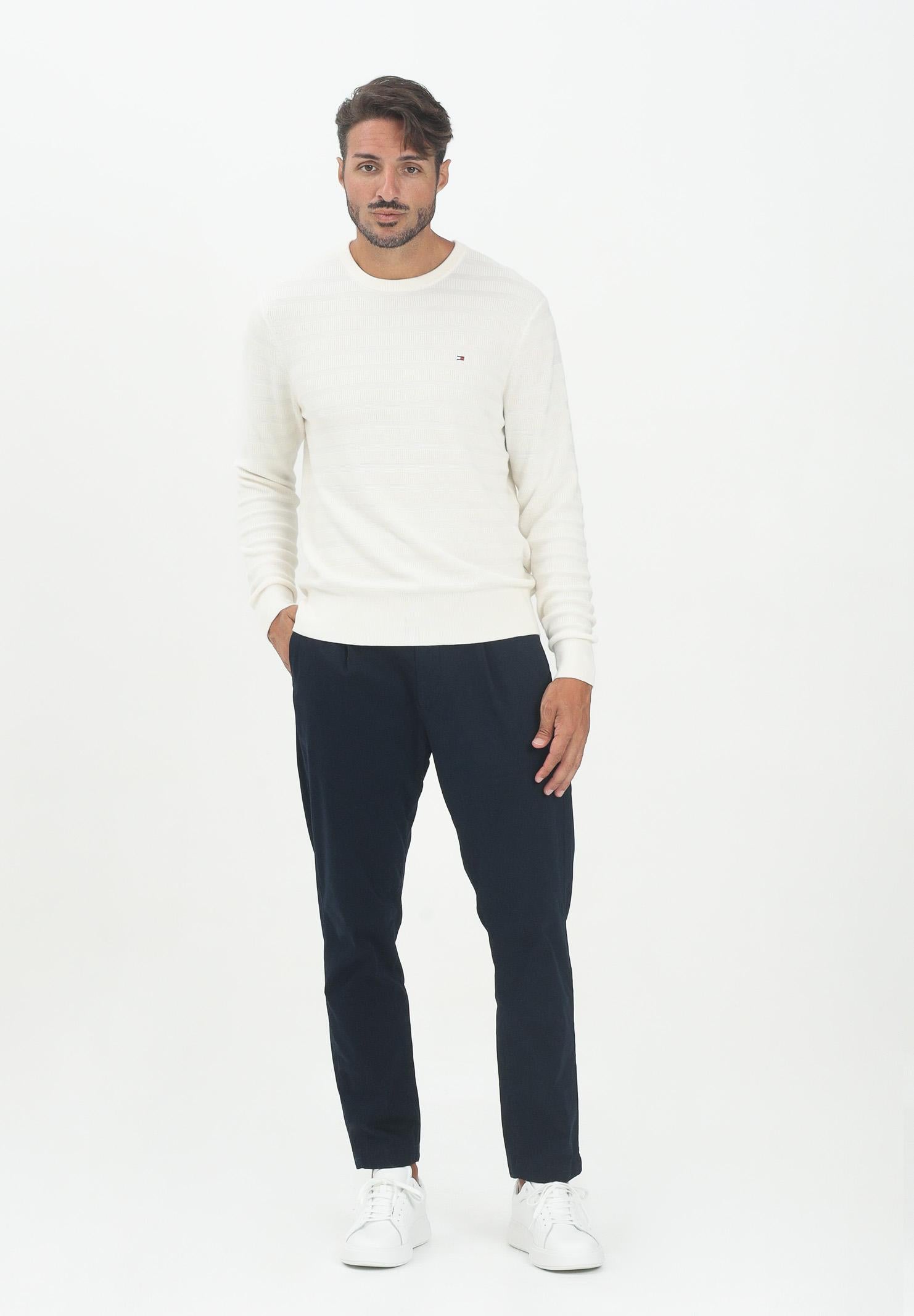 TOMMY HILFIGER Pantalone Chino Harlem Blu Uomo