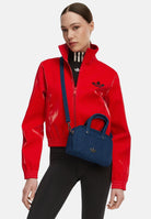 ADIDAS ORIGINALS Borsa a mano ADICOLOR MINI BOWLING in denim medio da donna KD7897 . ADIDAS ORIGINALS 