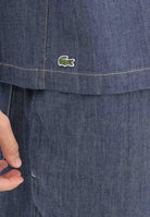 LACOSTE Camicia a manica corta in denim medio da uomo CH1869 MK9 LACOSTE 