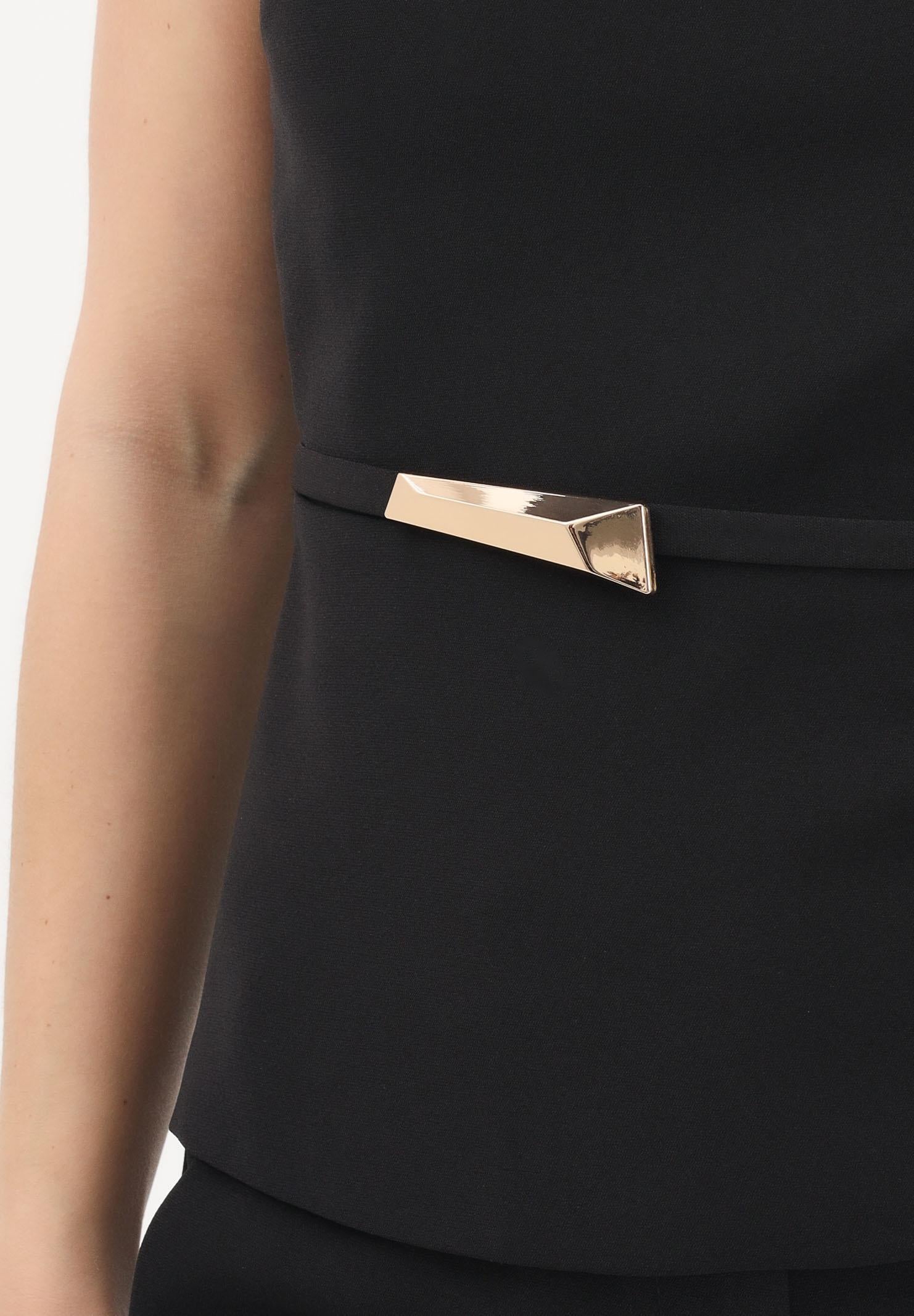 SIMONA CORSELLINI Top elegante nero da donna P26CPTO01401 V0003 SIMONA CORSELLINI 