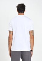 ARMANI EXCHANGE T-shirt a manica corta bianca da uomo con stampa logo XM001281AF10361 U0002 ARMANI EXCHANGE 