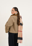 BARBOUR Sciarpa Rosefield in tartan beige per uomo e donna 252MLSC0354 BR51 BARBOUR 