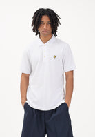 LYLE & SCOTT Polo a manica corta bianca da uomo realizzata in cotone piqué SP2400V 626 LYLE & SCOTT 