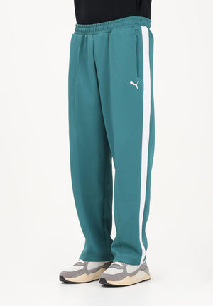 PUMA Pantalone sportivo T7 verde da uomo 629589 41 PUMA 