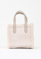 MARC ELLIS Borsa a mano Buby Suede S in morbido suede beige da donna BUBY-SUEDE-S TA MARC ELLIS 
