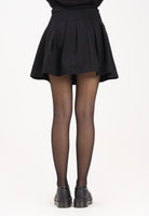 GCDS Gonna corta nera da donna dallo stile college B2CW3206KJ7 99 GCDS 