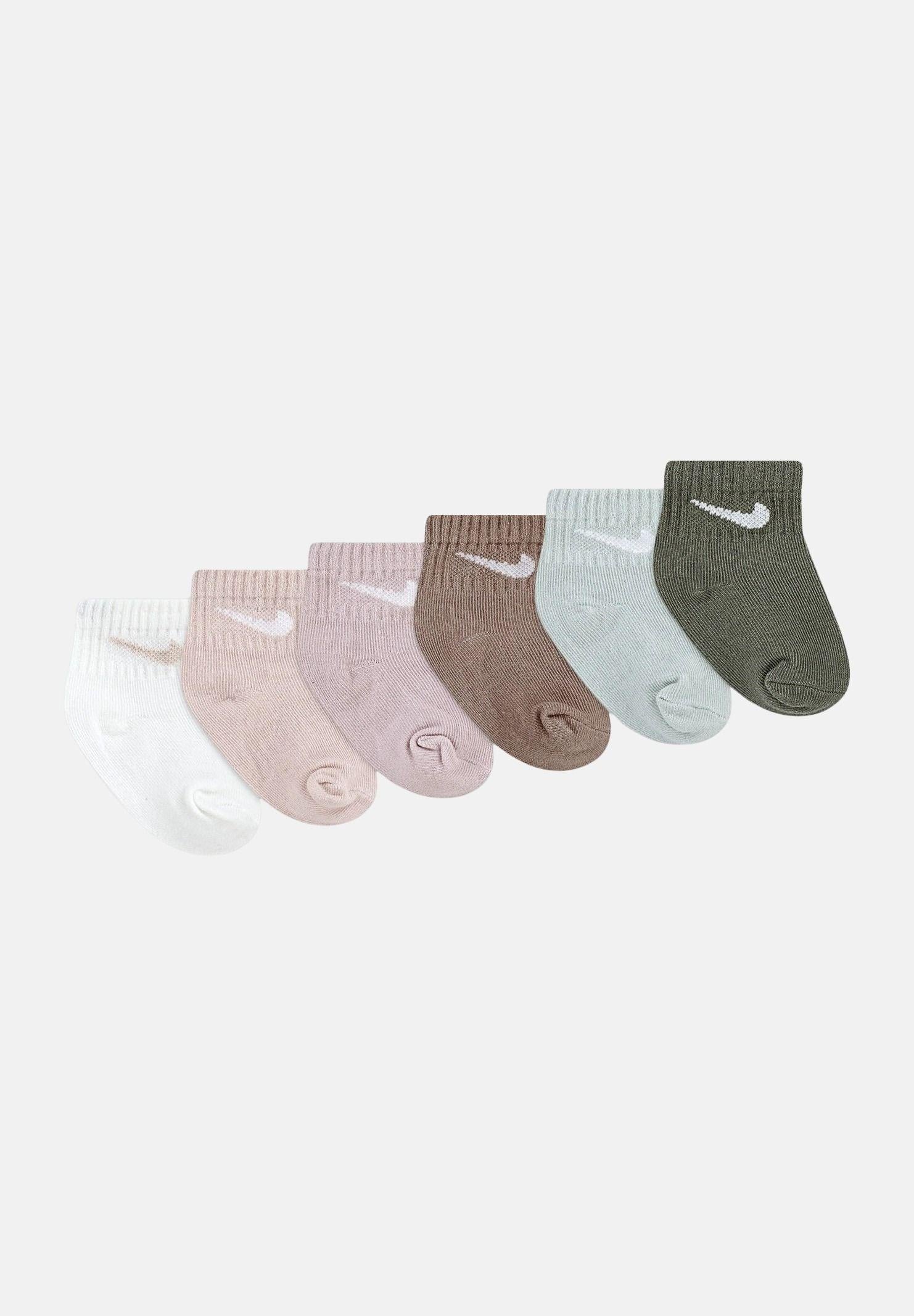 NIKE Calzini (6 paia) Nike Solid multicolor da neonato NN0641 782 NIKE 