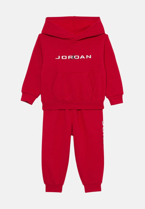 JORDAN Tuta MJ Baseline Fleece rossa da neonato 65F270 R78 JORDAN 