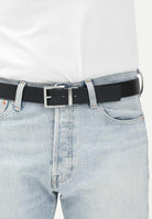 ARMANI EXCHANGE Cintura double face nera e blu da uomo 951000CC512 43020 ARMANI EXCHANGE 