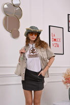 DSQUARED2 T-shirt a manica corta bianca per donna, ragazzi e bambini Invicta x Dsquared2 DQ2924D0AD3 DQ100 DSQUARED2 