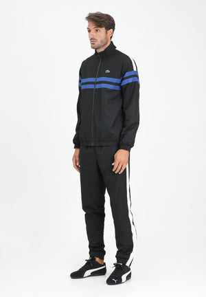 LACOSTE Tuta nera da uomo con maxi stampa sul retro WH4766 7LI LACOSTE 