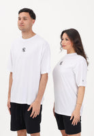 NEW ERA T-shirt a manica corta bianca per uomo e donna con logo 60675748 . NEW ERA 