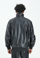 ADIDAS ORIGINALS Felpa con zip Firebird Metallic nera da uomo JW5960  ADIDAS ORIGINALS 