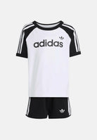ADIDAS ORIGINALS Completino Sprinter bianco e nero per bambino e bambina KD5777 . ADIDAS ORIGINALS 