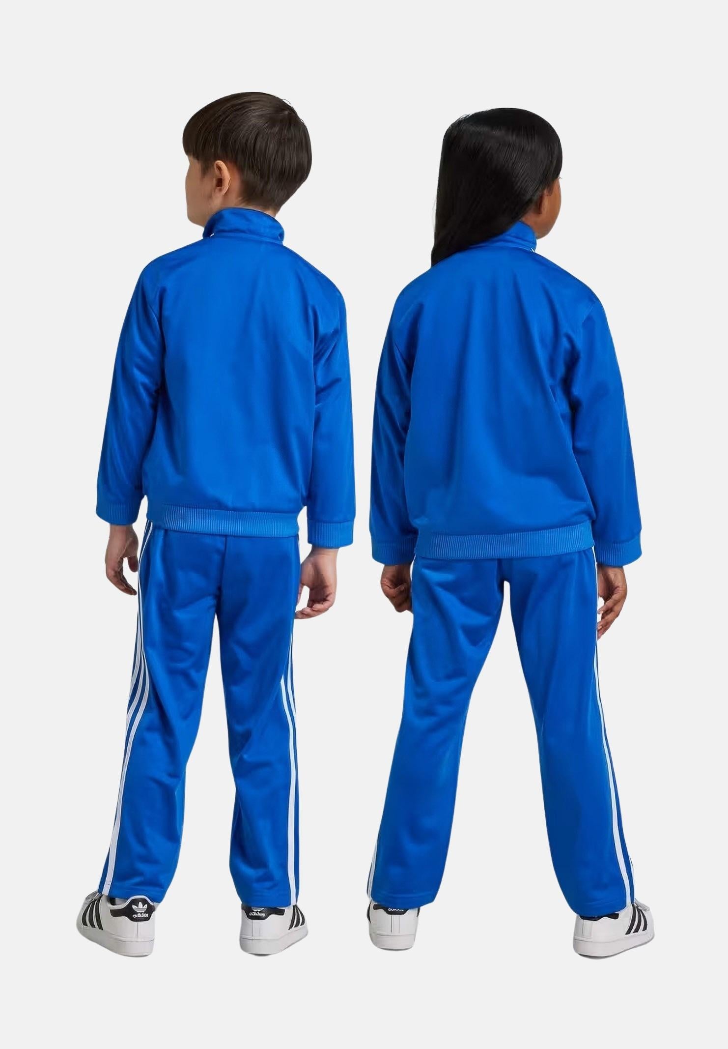 ADIDAS ORIGINALS Tuta adicolor Firebird blu per bambino e bambina IY4802  ADIDAS ORIGINALS 