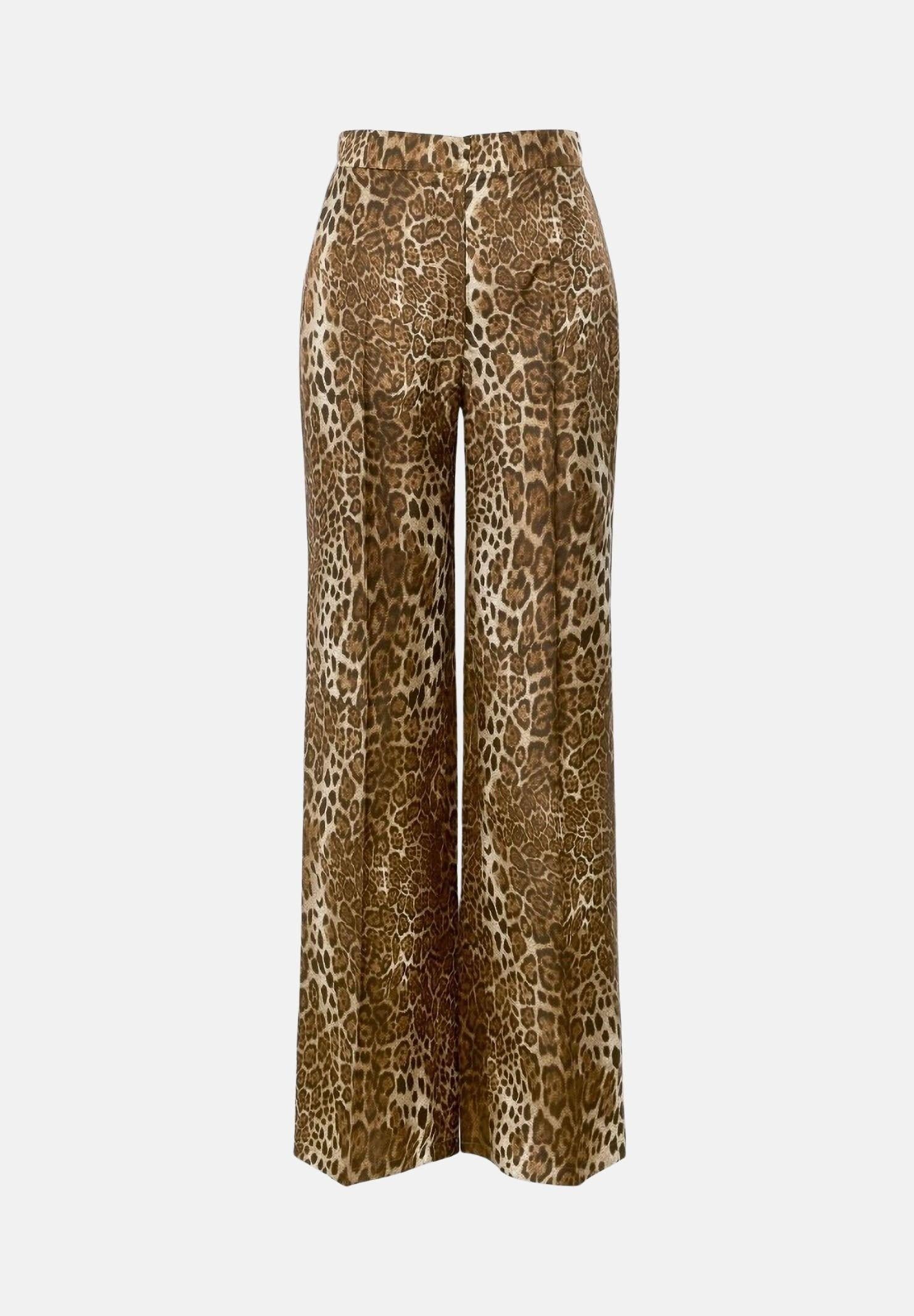 MAX MARA PantalonI marroni in seta MSTROMANA da donna. 2626136071600 001 MAXMARA 