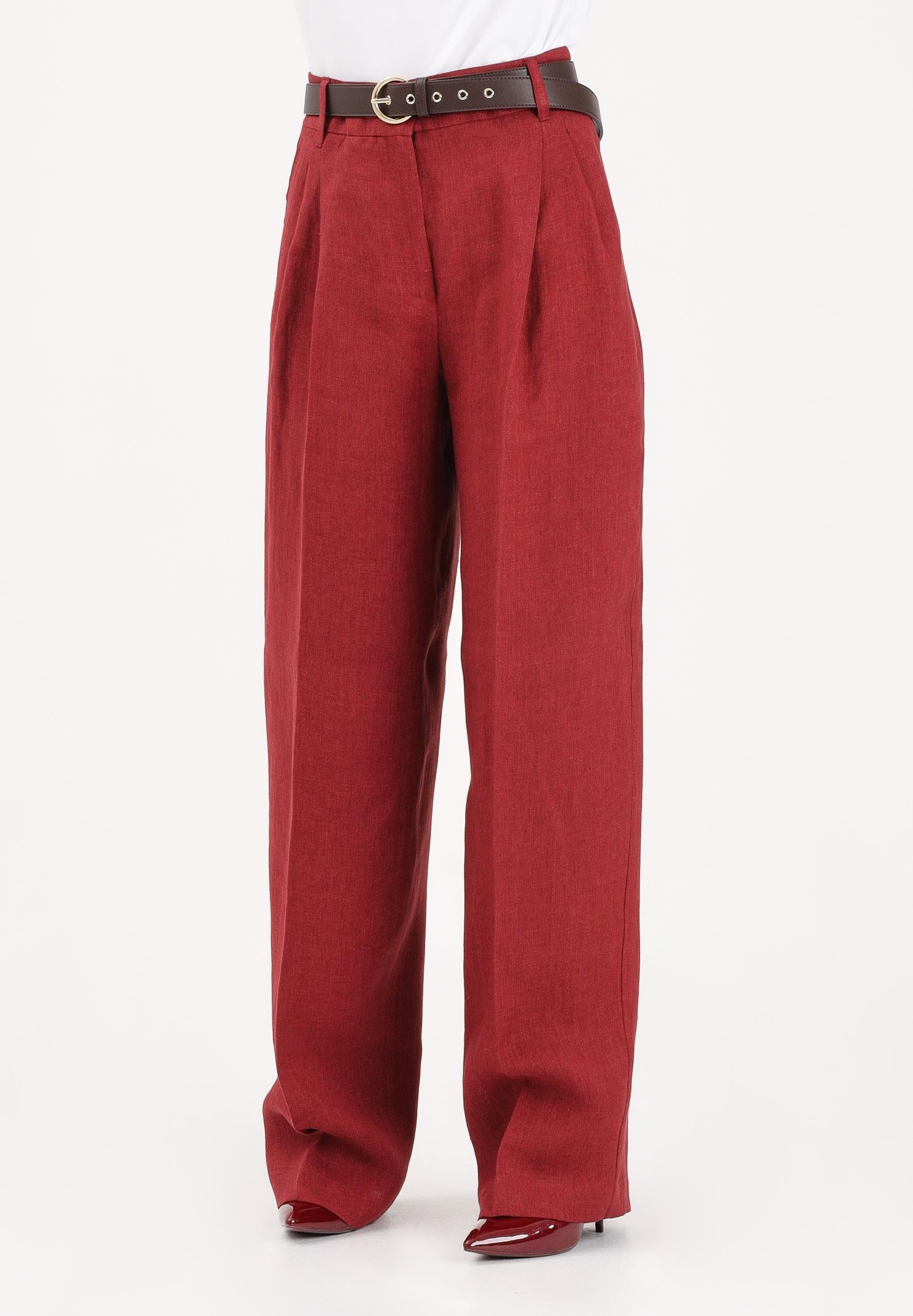 MAX MARA Pantalone MSTSUMERO rosso da donna 2616131032600 035 MAX MARA 
