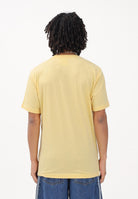 ADIDAS ORIGINALS T-shirt a manica corta TREFOIL ESSENTIALS gialla da uomo KE1165 . ADIDAS ORIGINALS 