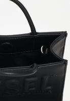 DIESEL Borsa a mano nera da donna con logo in rilievo J02529P8073 T8013 DIESEL 