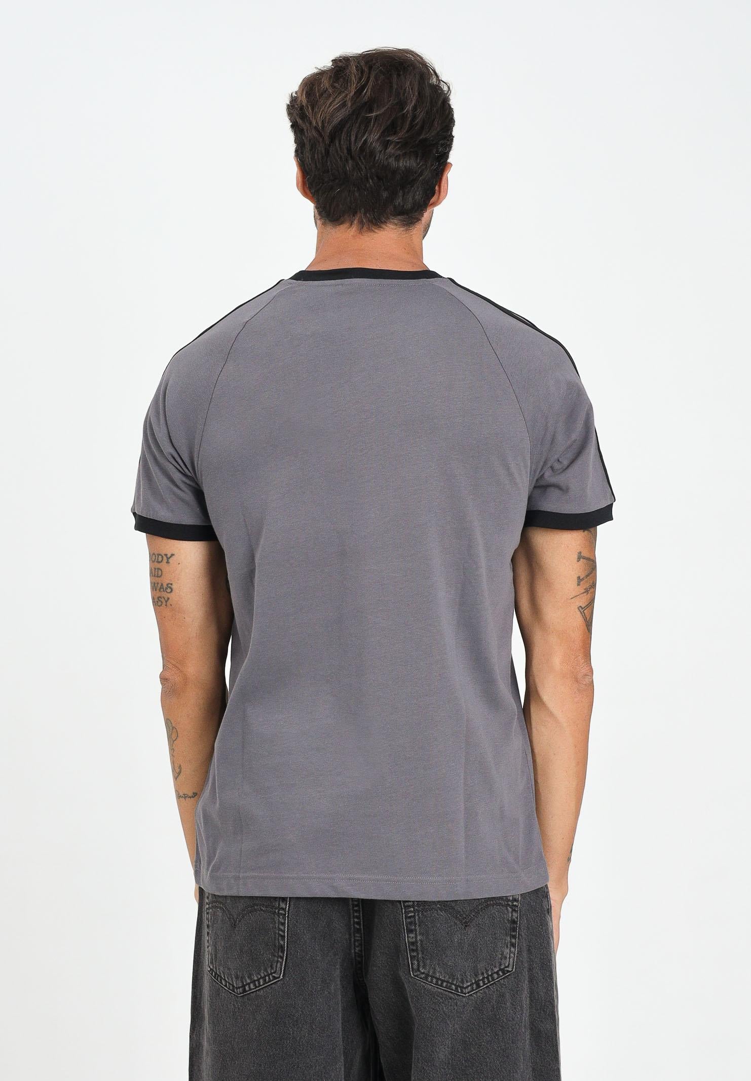 ADIDAS ORIGINALS T-shirt a manica corta Adicolor Classics 3-Stripes grigia da uomo JY1373  ADIDAS ORIGINALS 