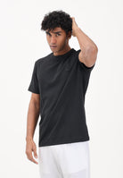 LACOSTE T-shirt a manica corta nera da uomo in piqué con marchio jacquard TH5060 031 LACOSTE 
