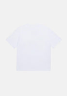 T-shirt a manica corta bianca per bambino e bambina con grafica Cowboy Pizza DQ2975D004G-B DQ100 DSQUARED2 