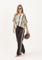 ADIDAS ORIGINALS pantaloni sportivi Crochet Trackpant marrone marrone donna. KQ6656 . ADIDAS ORIGINALS 