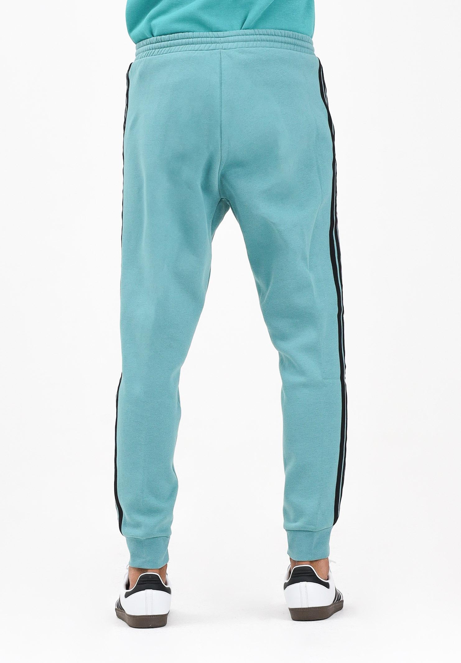 ADIDAS PERFORMANCE Pantalone sportivo Essentials 3-Stripes Fleece turchese da uomo JX0711 . ADIDAS PERFORMANCE 