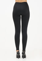 VICOLO Leggings nero da donna con dettaglio alla caviglia UF0161 NE VICOLO 