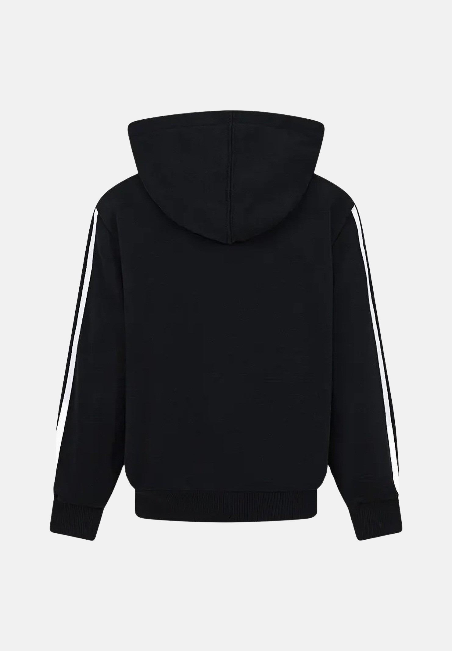 CONVERSE Felpa con cappuccio Retro Remix nera per bambino e bambina 9CG726 023 CONVERSE 