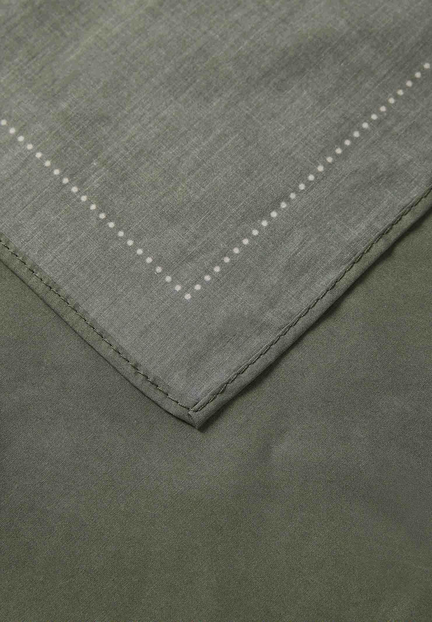 SELECTED HOMME Foulard verde militare da uomo 16098934 DELI SELECTED HOMME 