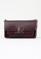 RICHMOND Borsa a tracolla bordeaux da donna con placca JR RWA25227BO WIBU RICHMOND 