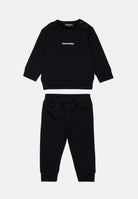 DSQAURED2 Tuta nera da neonato con logo DQ3146D0094 DQ900 DSQUARED2 
