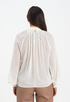 ALMA SANCHEZ Blusa Botes panna da donna AS2526030G 050 ALMA SANCHEZ 