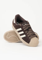 ADIDAS ORIGINALS Sneakers SUPERSTAR II marroni per uomo e donna IH9314 . ADIDAS ORIGINALS 