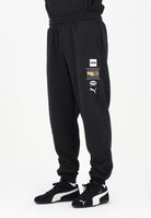 PUMA Pantalone sportivo nero da uomo con stampa logo 688192 01 PUMA 