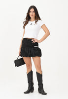 DSQUARED2 Gonna corta nera per donna, ragazze e bambine con effetto balloon DQ3218D0AGV DQ900 DSQUARED2 