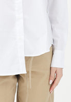 ONLY Camicia a manica lunga bianca da donna con fondo asimmetrico 15343842 BrightWhite ONLY 