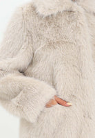 BOMBOOGIE Pelliccia panna da donna CW9192FRL5 180 BOMBOOGIE 