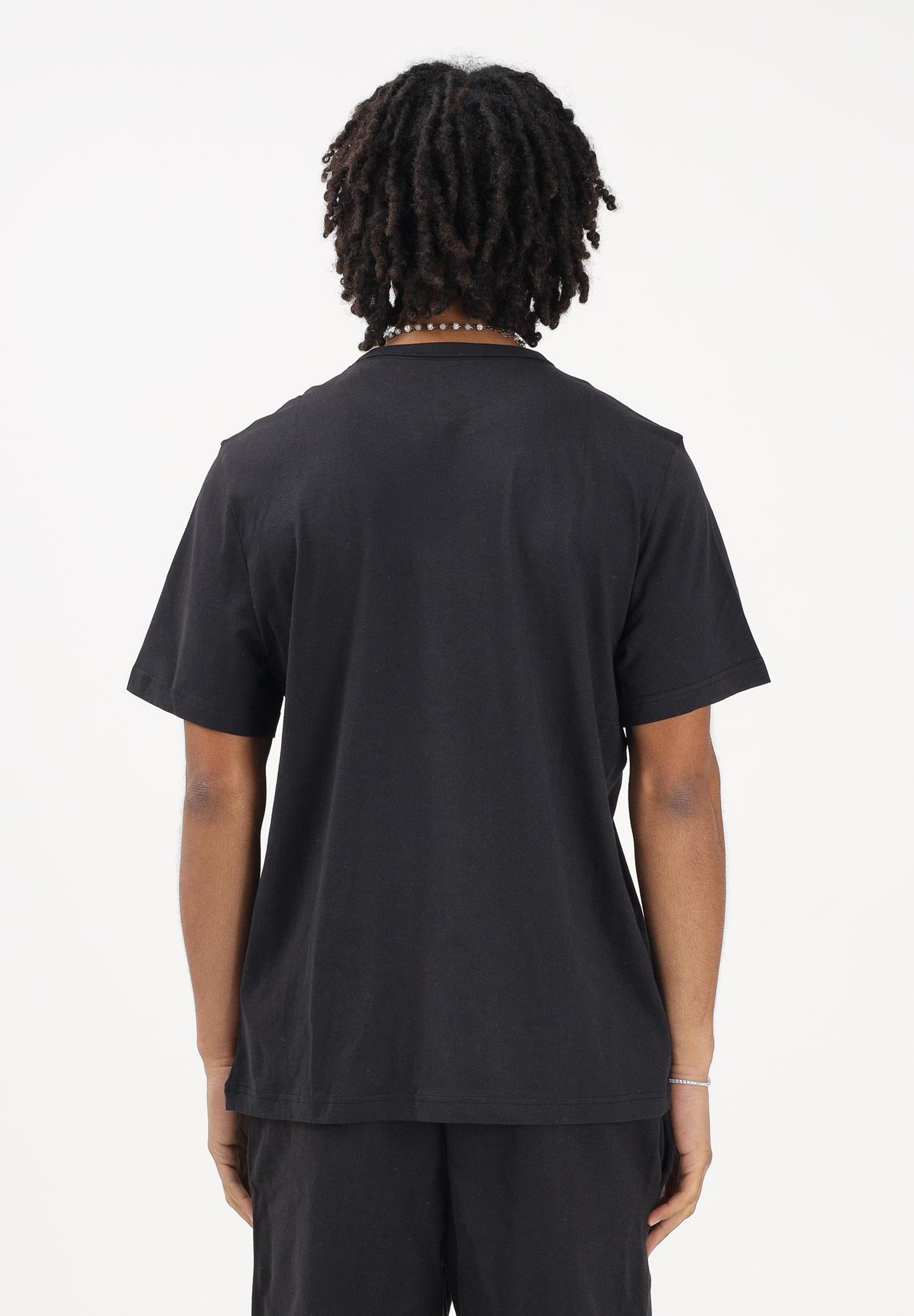 PUMA T-shirt a manica corta Essentials Elevated nera da uomo 692054 01 PUMA 